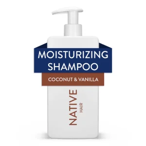 Native Moisturizing Shampoo, Coconut & Vanilla, Sulfate & Paraben Free